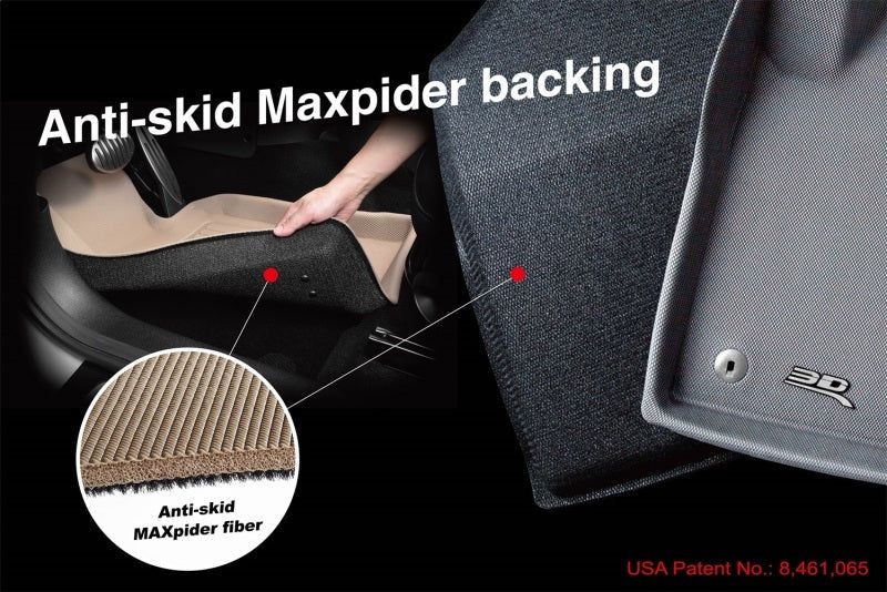 3D MAXpider 15-23 Jeep Cherokee Maxtrac Black