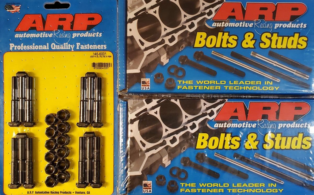ARP Head Bolts, ARP Main Bolts, & ARP Rod Bolts