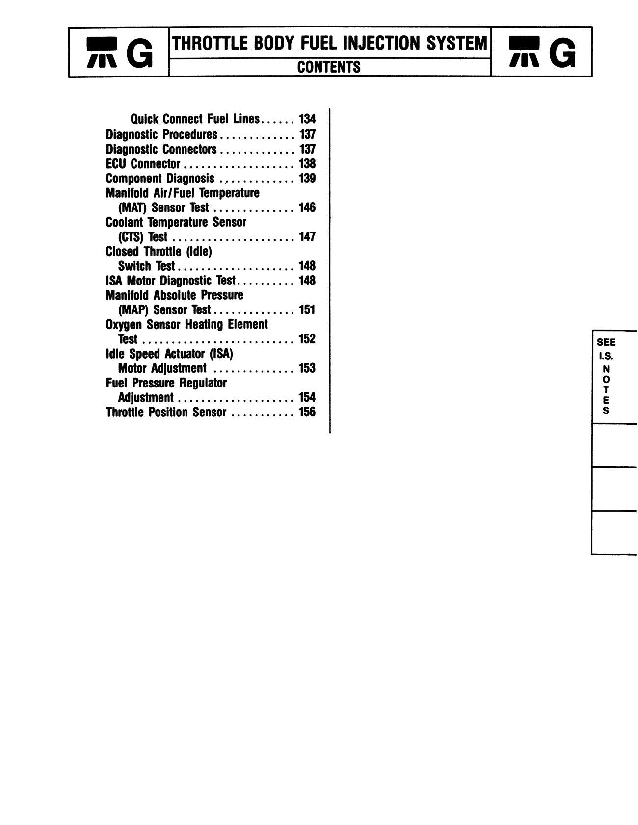 Detroit Iron - 1983 - 1987 Jeep Throttle Body Fuel Injection Component Service Manual