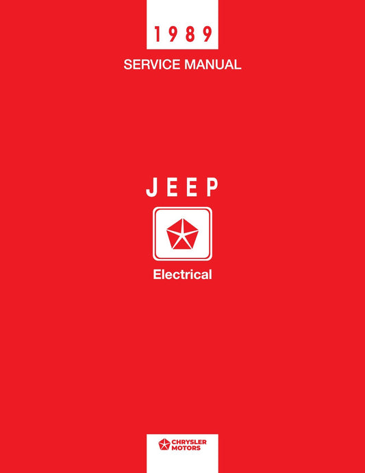 Detroit Iron - 1989 Jeep Shop Manual (4 Volumes)