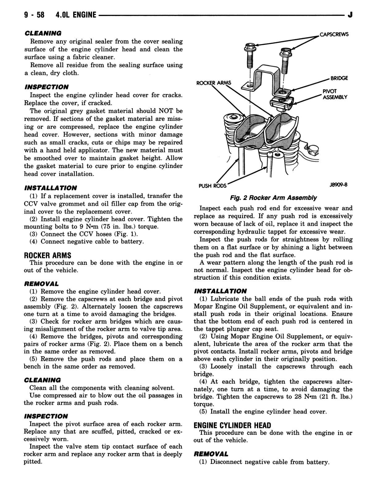 Detroit Iron - 1993 Jeep Wrangler & Cherokee Shop Manual - 2 Volumes