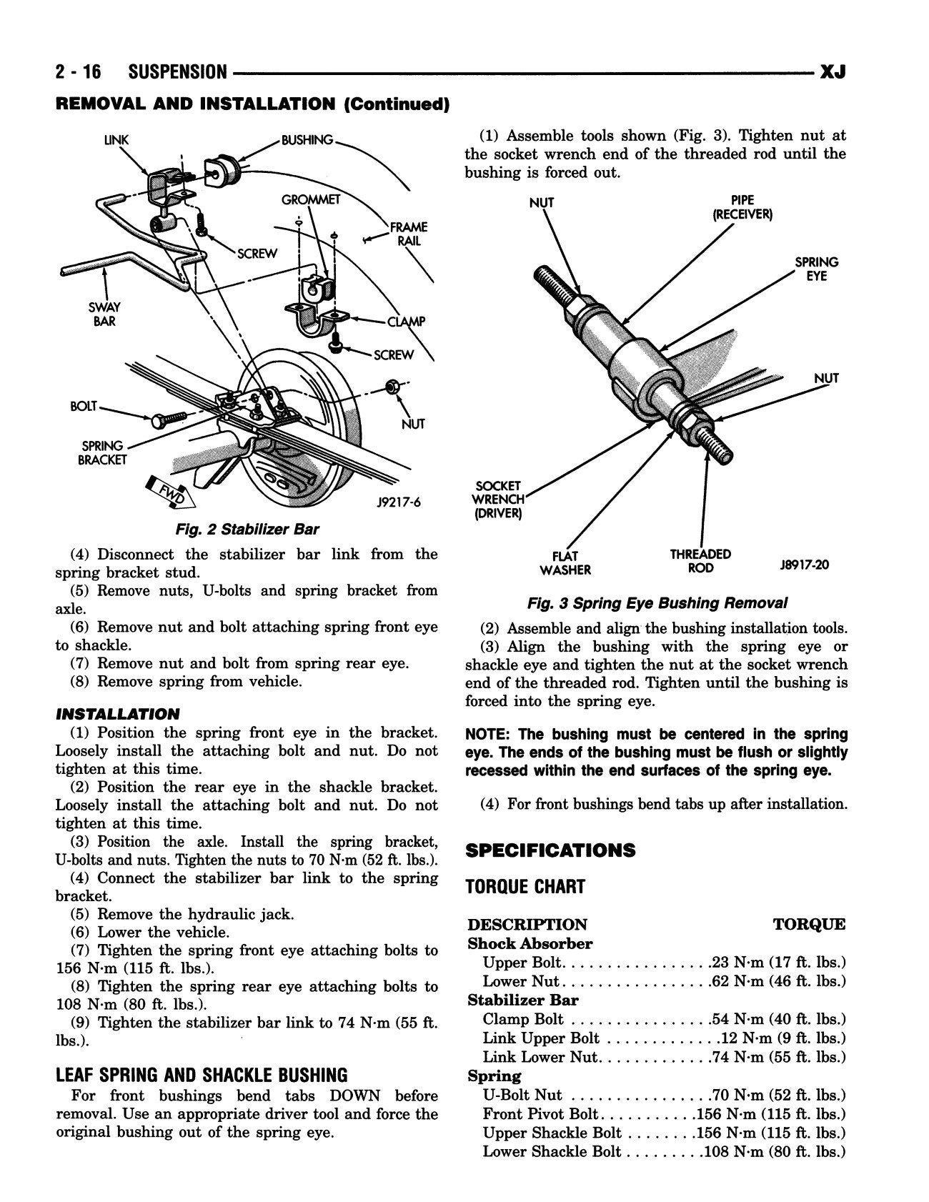 Detroit Iron - 1997 Jeep Cherokee Shop Manual