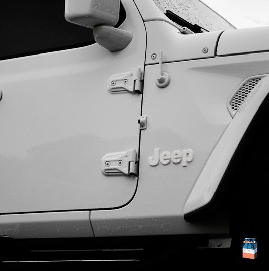 Emblemas de guardabarros Jeep Wrangler/Gladiator - PAR L/R - Dos colores apilados