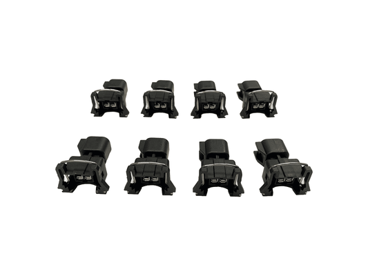 Adaptador de conector de inyector de combustible SPDZ1 EV6 a EV1 (Paquete de 8)