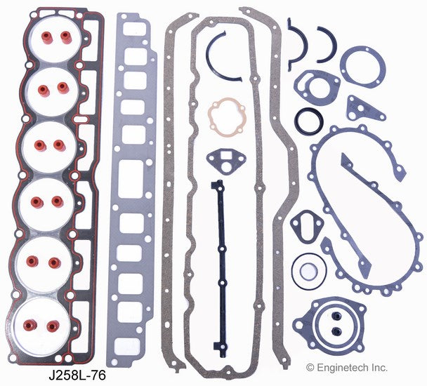 Gasket Set - Full - Jeep 258/4.2L 81-85