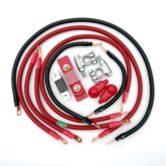 Kit de Cables de Batería Big 7 para Jeep Comanche MJ (1987-1992)