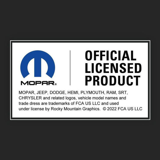 Emblema de portón trasero "JEEP" para Jeep Gladiator - Tamaño OEM - Apilado de dos colores