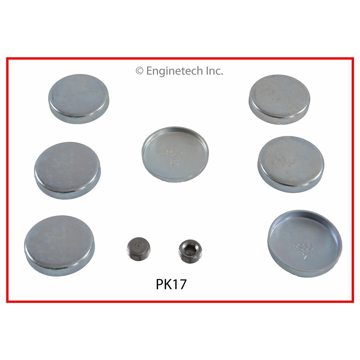 Expansion Plug Kit - Jeep 258/4.2L 71-90 Steel