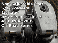 1.6 Jeep Scorpion Off-Road Series Rocker Arms Set