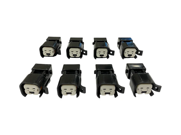 Adaptador de conector de inyector de combustible SPDZ1 EV1 a EV6 (paquete de 8)