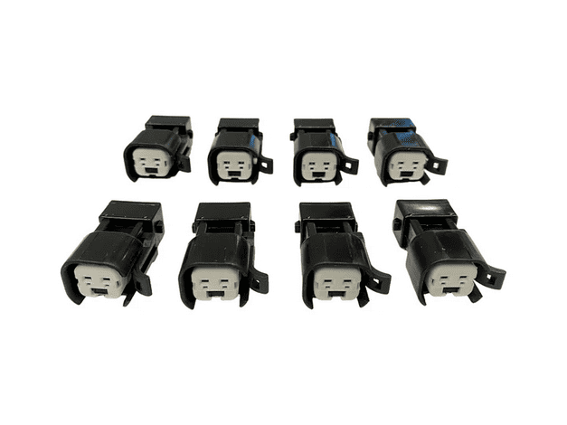 SPDZ1 EV1 to EV6 Fuel Injector Connector Adapter (8 Pack)