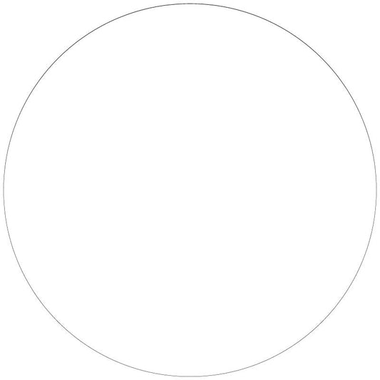 Simple Solid White Spare Tire Cover