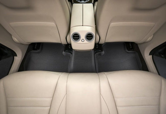3D MAXpider 2011-2020 Dodge/Jeep Durango/Grand Cherokee Kagu Alfombrillas de segunda fila - Negro