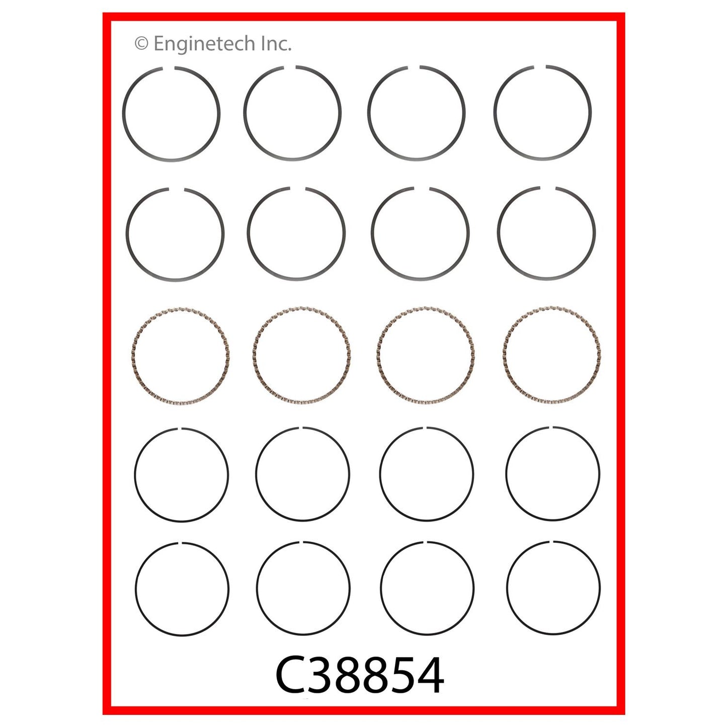 Piston Ring Set - Jeep 150/2.5L 83-95