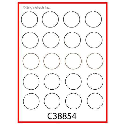 Piston Ring Set - Jeep 150/2.5L 83-95