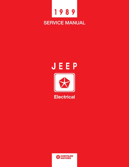 Detroit Iron - 1989 Jeep Shop Manual (4 Volumes)