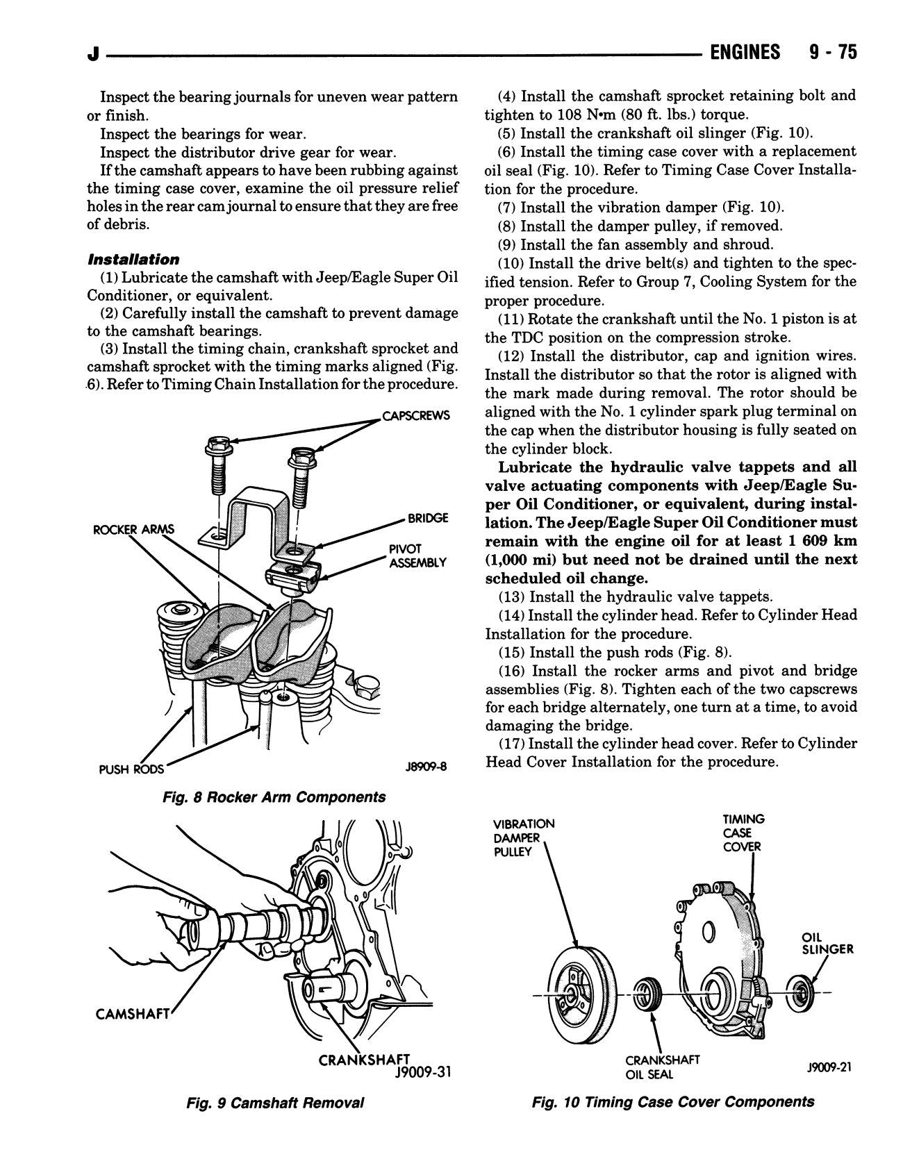 Detroit Iron - 1990 Jeep Shop Manual - 2 Volumes