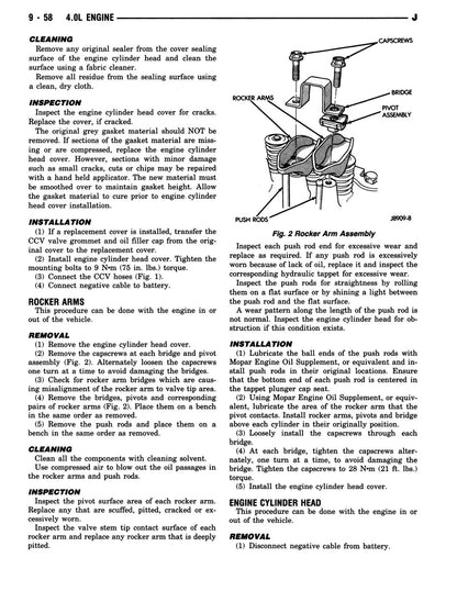 Detroit Iron - 1993 Jeep Wrangler & Cherokee Shop Manual - 2 Volumes