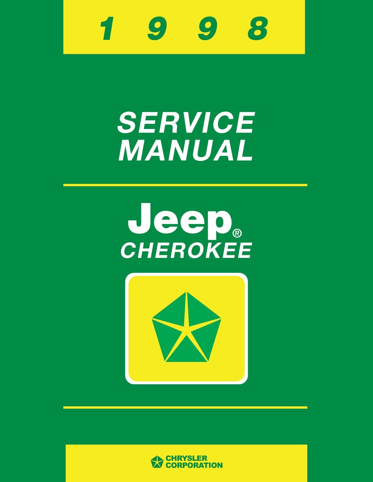 Detroit Iron - 1998 Jeep Cherokee Shop Manual