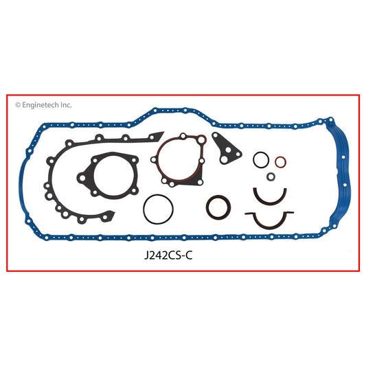 Gasket Set - Lower - Jeep 242/4.0L 92-00