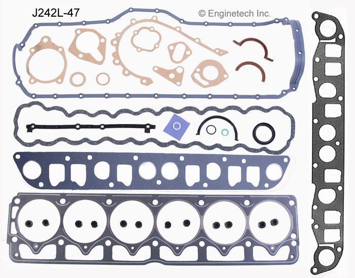 Gasket Set - Full - Jeep 242/4.0L 92-95