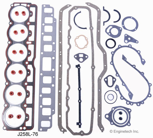 Gasket Set - Full - Jeep 258/4.2L 81-85
