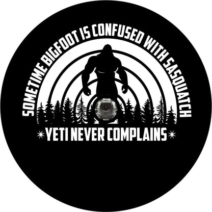Bigfoot Sasquatch Yeti Funny Spare Tire Cover