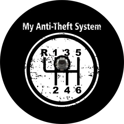 My Anti-Theft System Manual Transmission Stick Shift - Spare Tire Cover