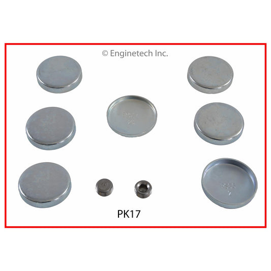 Expansion Plug Kit - Jeep 258/4.2L 71-90 Steel