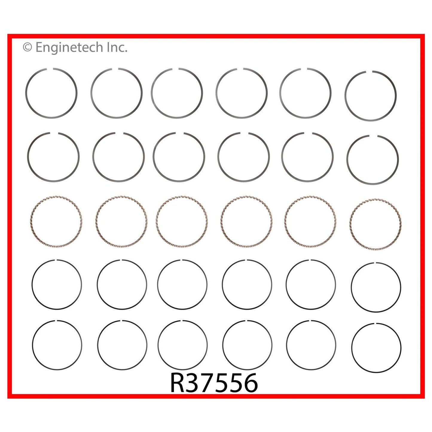 Piston Ring Set - Jeep 258/4.2L 71-90