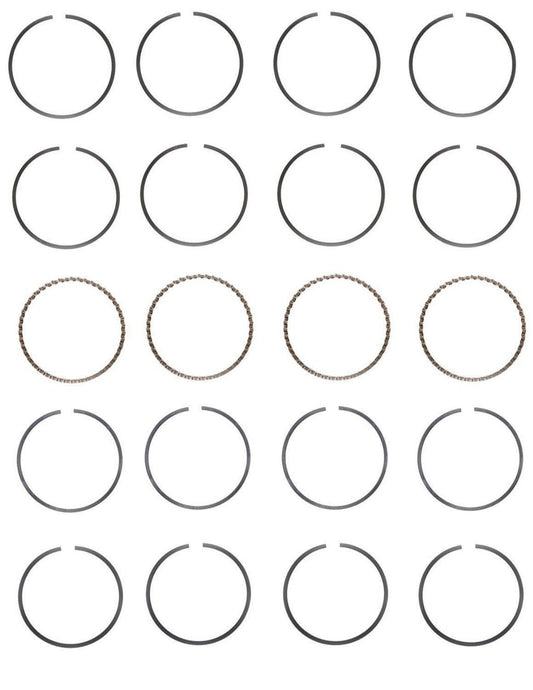 A set of piston rings for a Jeep 150/2.5L engine