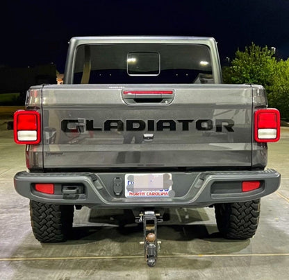 Jeep "GLADIATOR" Tailgate Emblem -  Two Color Stacked