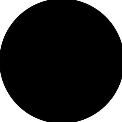 Simple Solid Black Spare Tire Cover