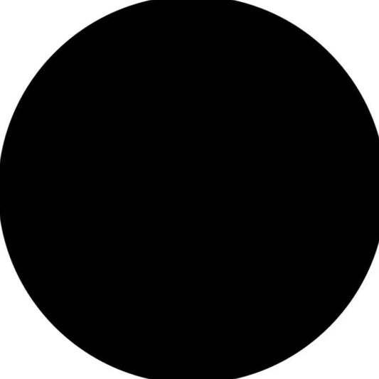 Simple Solid Black Spare Tire Cover