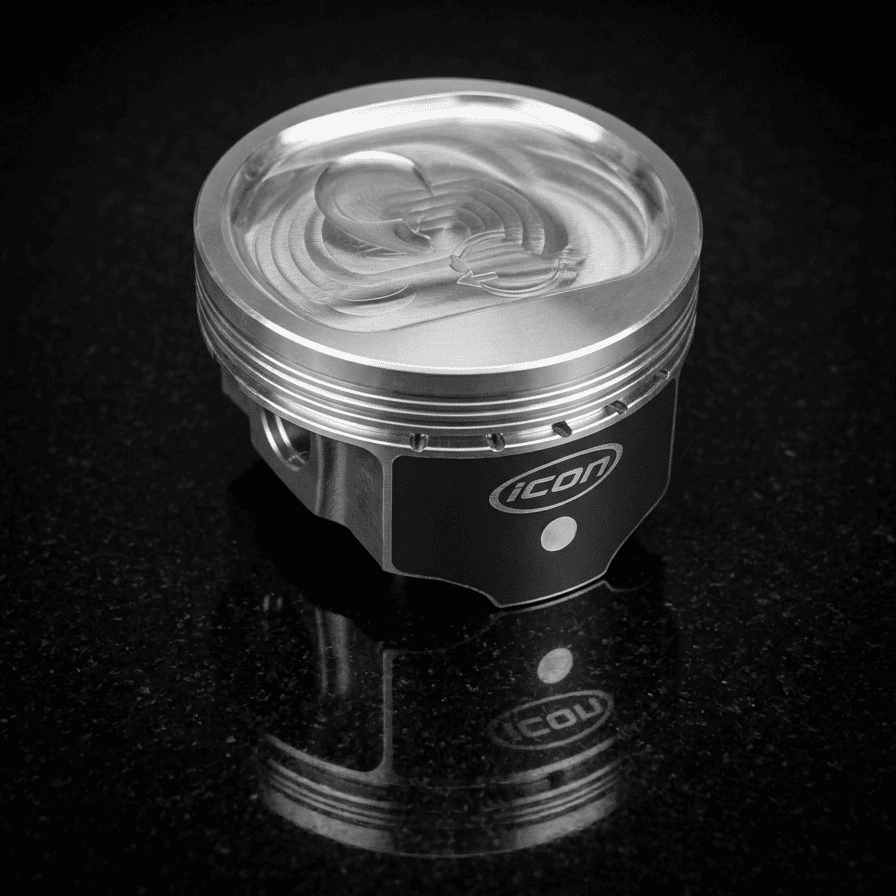 Titan Engines & ICON Forged Piston & Ring Set