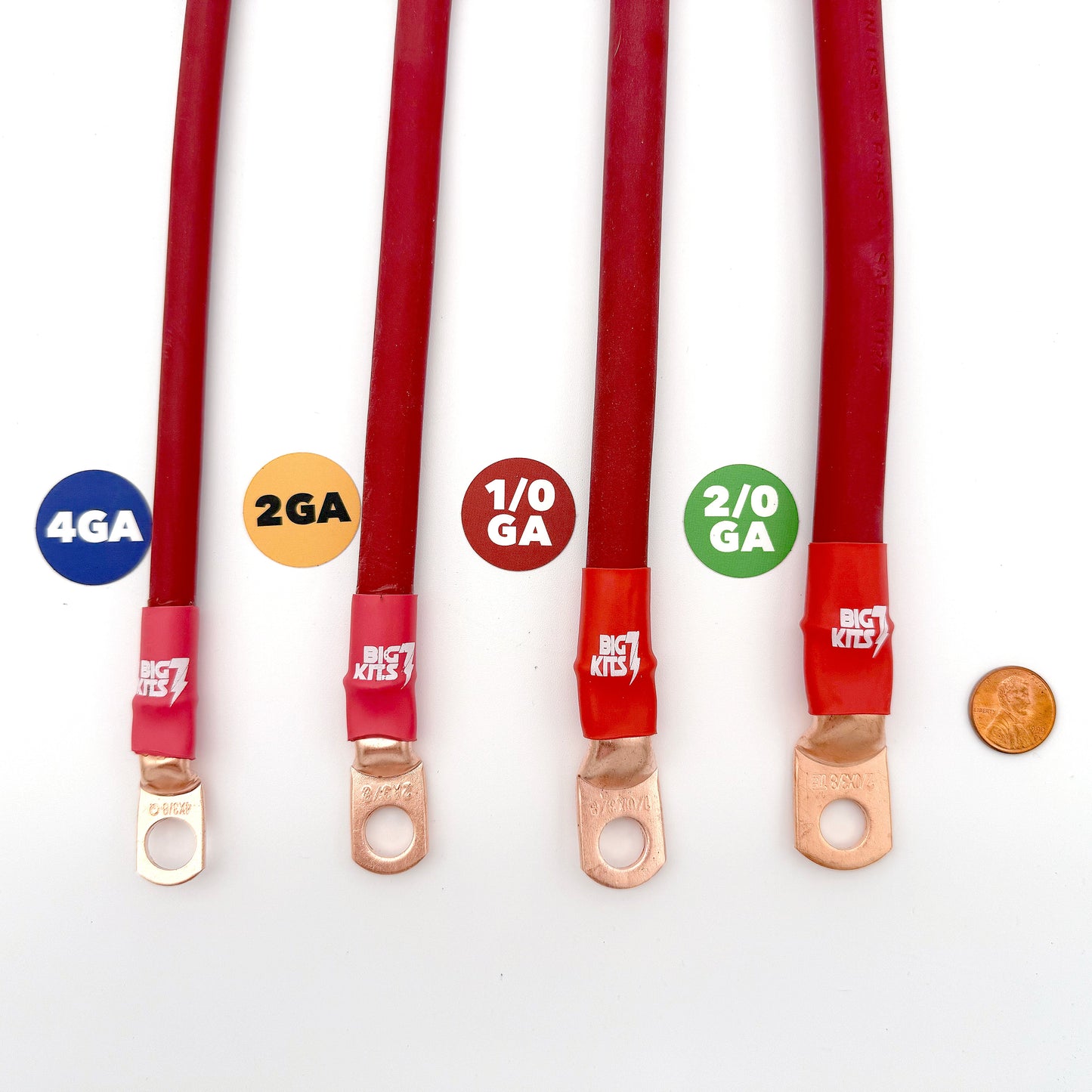 Jeep Cherokee Full Size SJ Big 7 Battery Cable Kit (1974-1983)