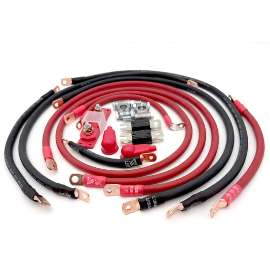 Jeep Wrangler JL Big 7 Battery Cable Kit (2018 - 2024)