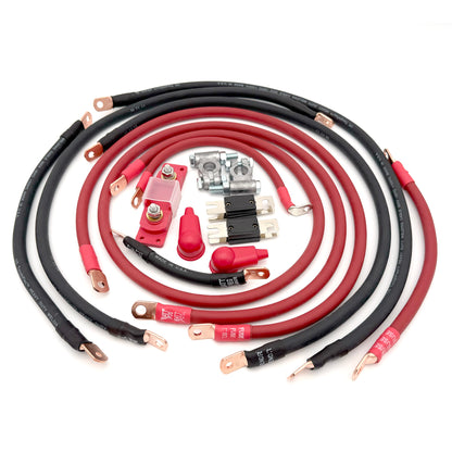 Jeep Wrangler JL Big 7 Battery Cable Kit (2018 - 2024)