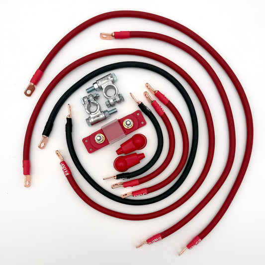 Jeep Commander XK Big 7 Battery Cable Kit (2005-2010)