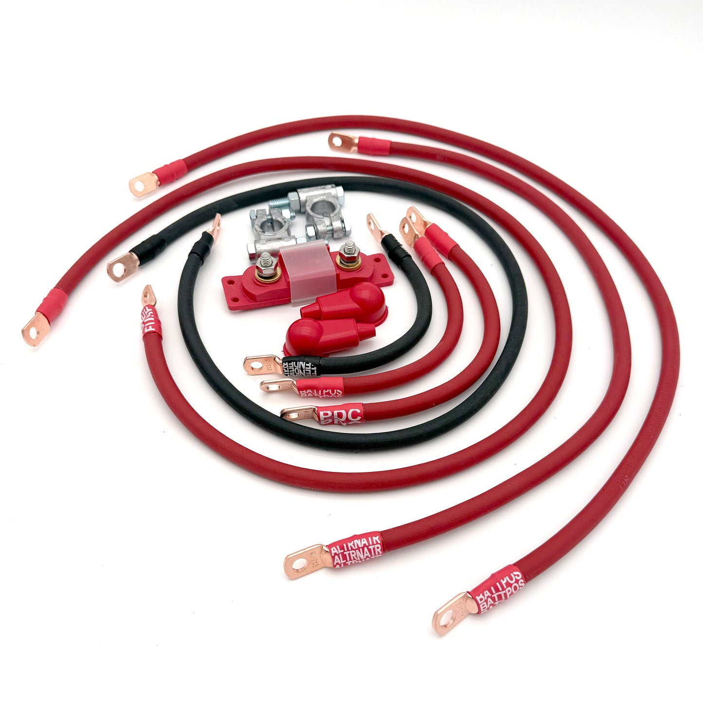 Jeep Commander XK Big 7 Battery Cable Kit (2005-2010)