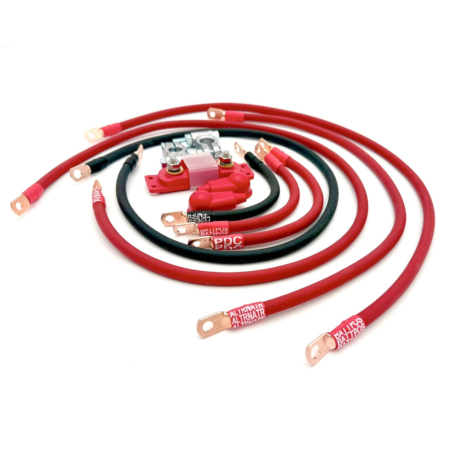 Jeep Commander XK Big 7 Battery Cable Kit (2005-2010)