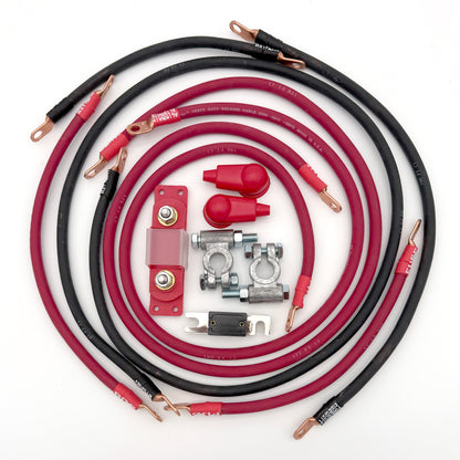 Jeep Grand Cherokee ZJ Big 7 Battery Cable Kit (1993-1998)