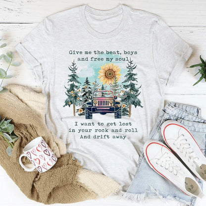 Camiseta todoterreno boho