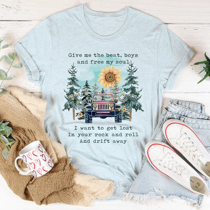 Camiseta todoterreno boho
