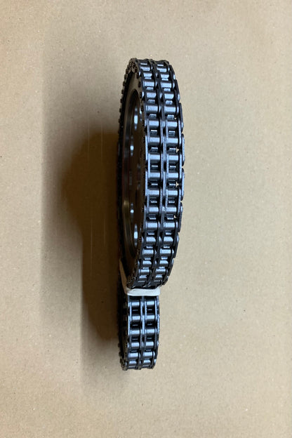 Double-Roller Timing Set -- Billet Steel Dowel Pin Cam Gear & 9 Keyway Billet Crank Gear; 87-98