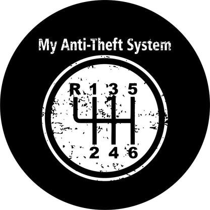My Anti-Theft System Manual Transmission Stick Shift - Spare Tire Cover